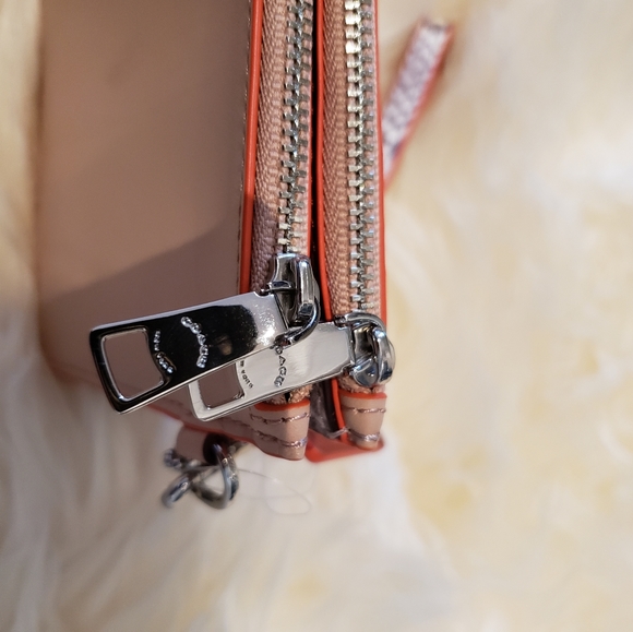 Coach Large Double Zip Wristlet - Picture 5 of 14